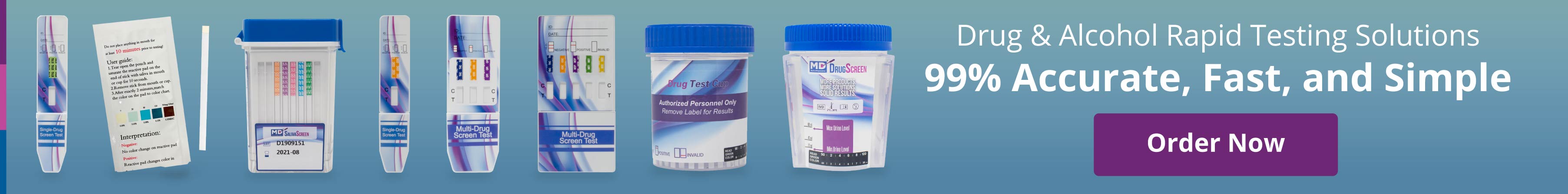 MD Corp Alcohol/Drug Tests Kits: More Products. More Solutions. Solid Results