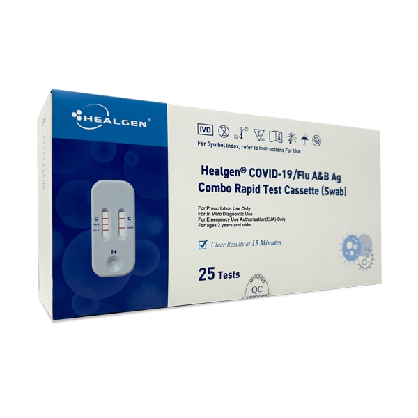 Covid | Influenza A+B Test Kit | Combo Rapid Flu Test Kit