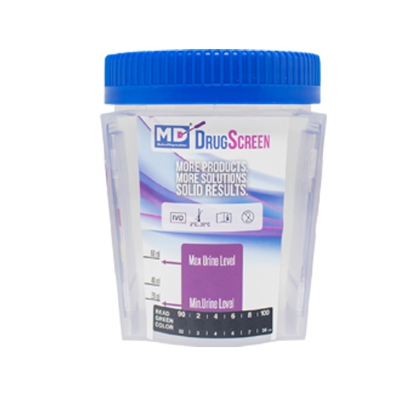 MD DrugScreen 10 Panel Test Cup with 6 Adulterants