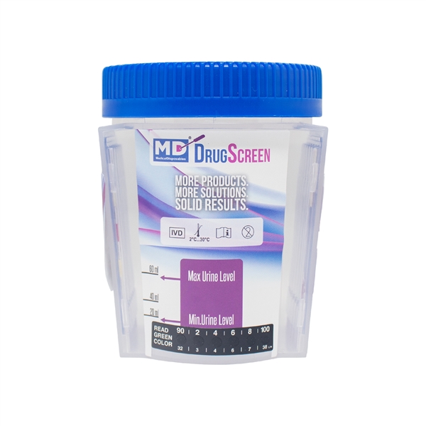 MD DrugScreen 12 Panel Test Cup W/ 6 Adulterants