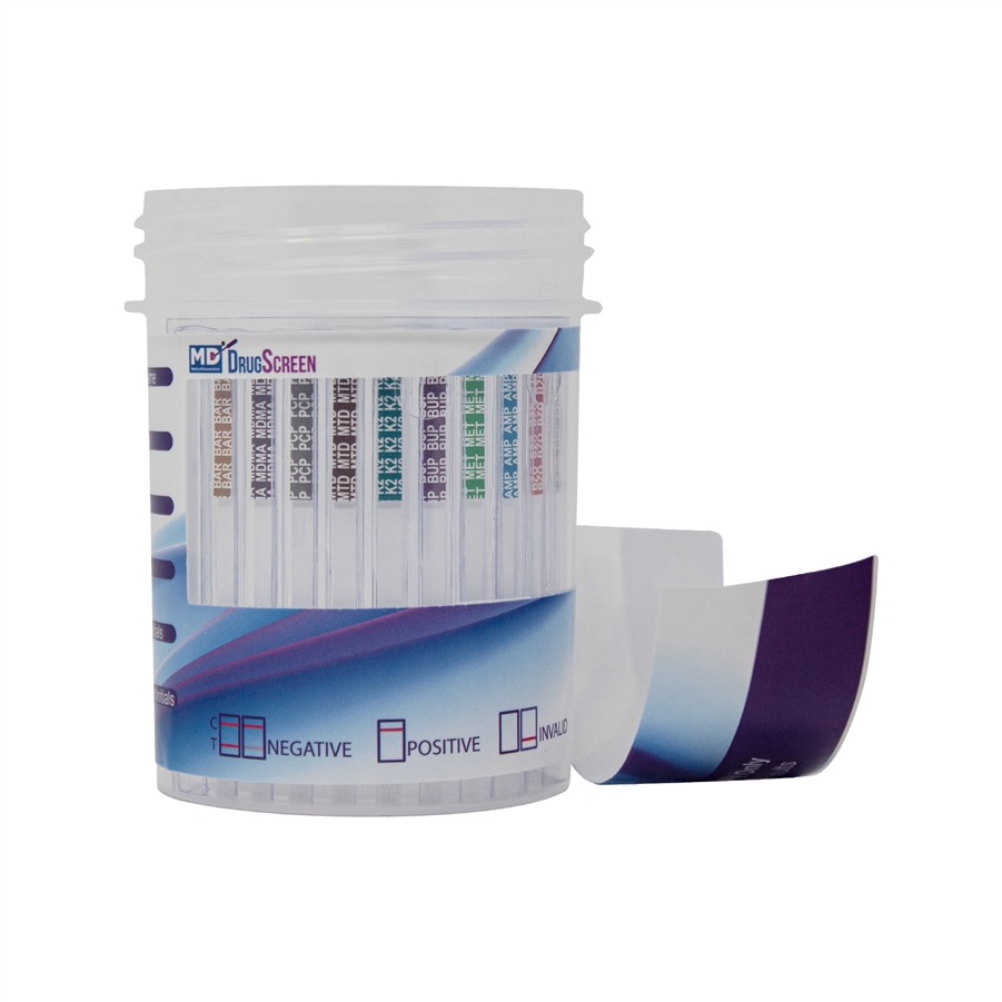 16 Panel Drug Test Cup with ETG, FEN Fentaynl, K2, TRA, 6 Adulterations -  Identify Health